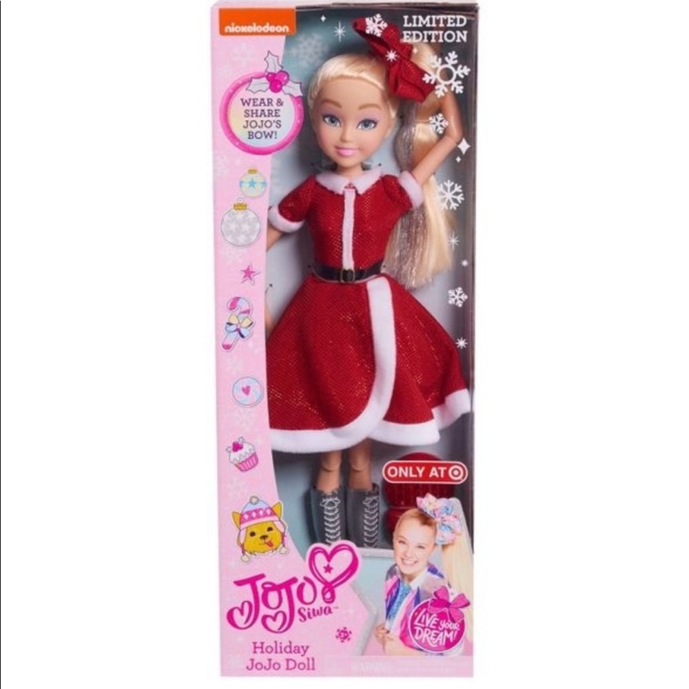 Christmas Jo Jo Siwa doll New in box